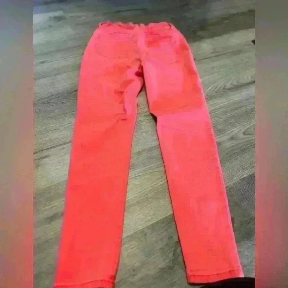 Neon coral Cat & Jack jeggings - Picture 2 of 5